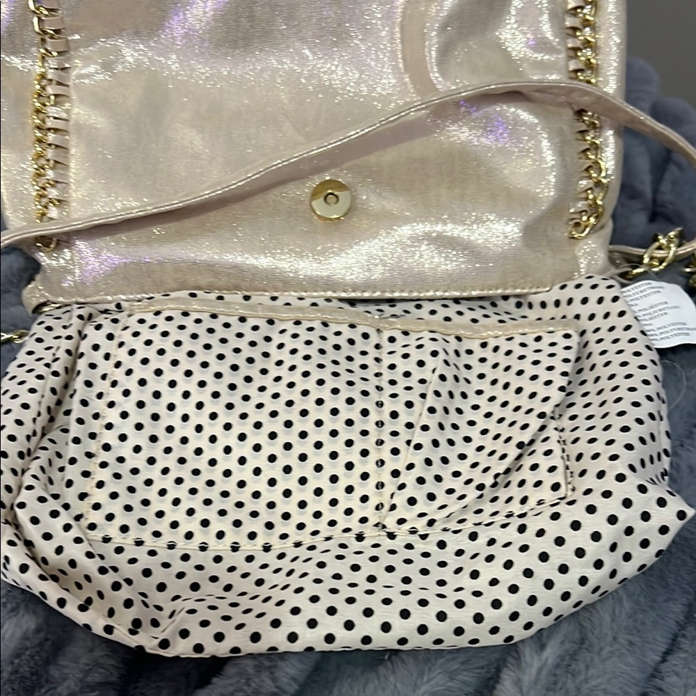 Madden Girl Gold Crossbody Bag - Picture 7 of 7